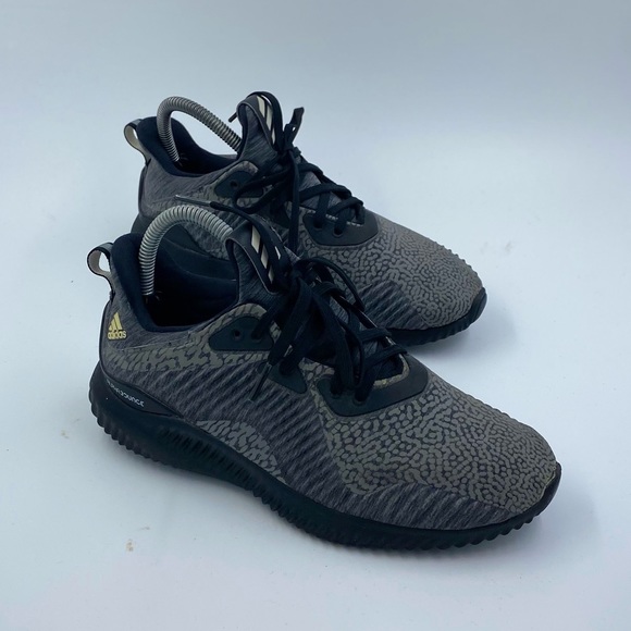 adidas Shoes - Adidas Alphabounce Running Sneakers Womens Size 6 Black Gray Athletic Shoes